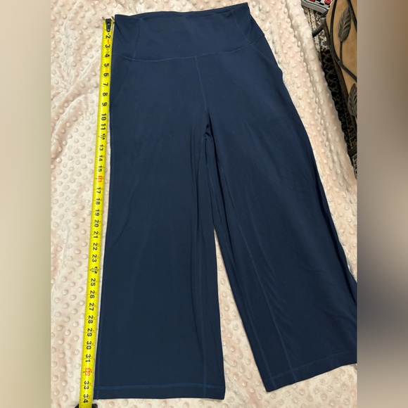 Lululemon Athletica Navy Wide Leg Pants - Picture 3 of 5